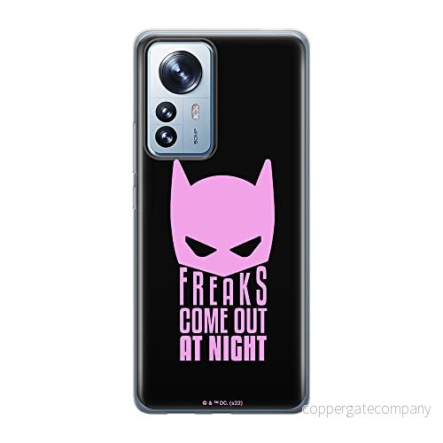 ERT GROUP mobiltelefonfodral för Xiaomi 12 / 12X originalt och officiellt licensierat DC mönster Batman 052 optimalt anpassad till formen på mobiltelefonen, fodral tillverkad av TPU plast 5905511492700