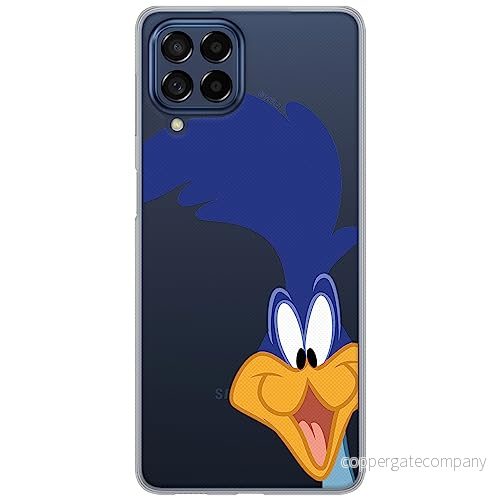 ERT GROUP mobiltelefonfodral för Samsung M33 5G originalt och officiellt licensierat Looney Tunes mönster Road Runner 001 optimalt anpassad till formen på mobiltelefonen, gedeeltelijk transparant 5905511349356