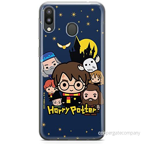 ERT GROUP mobiltelefonfodral för Samsung M20 originalt och officiellt licensierat Harry Potter mönster 100 optimalt anpassad till formen på mobiltelefonen, fodral tillverkad av TPU plast 5905131730565