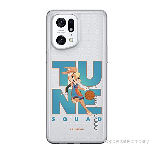 ERT GROUP mobiltelefonfodral för Oppo FIND X5 PRO originalt och officiellt licensierat Looney Tunes mönster Space Jam 007 optimalt anpassad till formen på mobiltelefonen, gedeeltelijk transparant 5905511416386