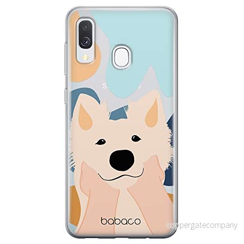 ERT GROUP mobiltelefonfodral för Samsung A40 originalt och officiellt licensierat Babaco mönster Dogs 009 optimalt anpassad till formen på mobiltelefonen, gedeeltelijk transparant 5905131041357