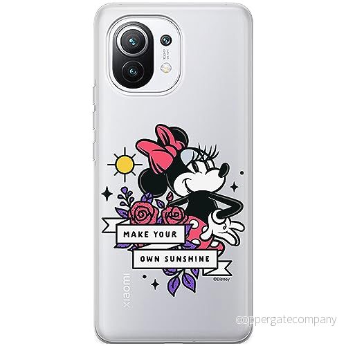 ERT GROUP mobiltelefonfodral för Xiaomi 11 originalt och officiellt licensierat Disney mönster Minnie 073 optimalt anpassad till formen på mobiltelefonen, gedeeltelijk transparant 5905795024758