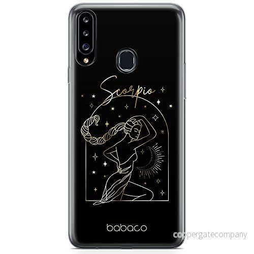 ERT GROUP mobiltelefonfodral för Samsung A20S originalt och officiellt licensierat Babaco mönster Zodiac Woman 008 optimalt anpassad till formen på mobiltelefonen, fodral tillverkad av TPU plast 5904805439575