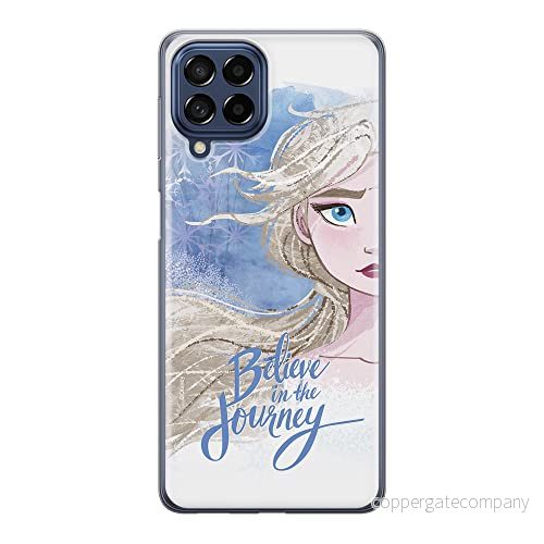 ERT GROUP mobiltelefonfodral för Samsung M33 5G originalt och officiellt licensierat Disney mönster Elsa 015 optimalt anpassad till formen på mobiltelefonen, fodral tillverkad av TPU plast 5905511343071