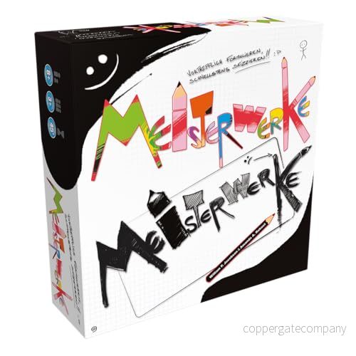 Asmodee Meisterwerke Educational game Adults & Children Meisterwerke, game, Children, 8 yr(s) 3558380005728