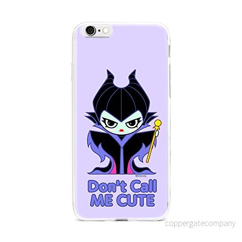 ERT GROUP mobiltelefonfodral för Iphone 6/6S originalt och officiellt licensierat Disney mönster Maleficent 003 optimalt anpassad till formen på mobiltelefonen, fodral tillverkad av TPU plast 5905131480798