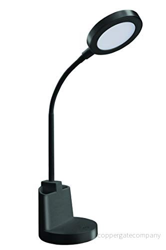 Velamp LED Desk Lamp 7 W with Touch Switch and Pen Holder Black 8003910108073