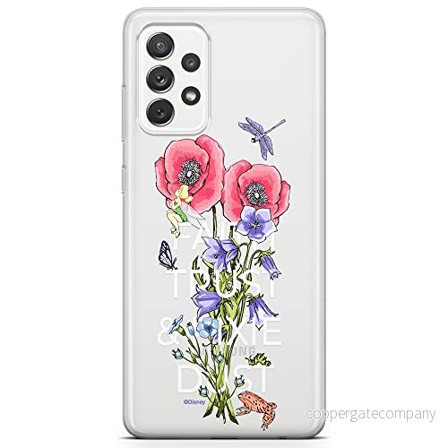 ERT GROUP mobiltelefonfodral för Samsung A72 5G originalt och officiellt licensierat Disney mönster Tinker Bell 003 optimalt anpassad till formen på mobiltelefonen, fodral tillverkad av TPU plast 5904805669156