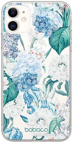 ERT GROUP mobiltelefonfodral för Iphone 11 originalt och officiellt licensierat Babaco mönster Flowers 028 optimalt anpassad till formen på mobiltelefonen, gedeeltelijk transparant 5905131270498