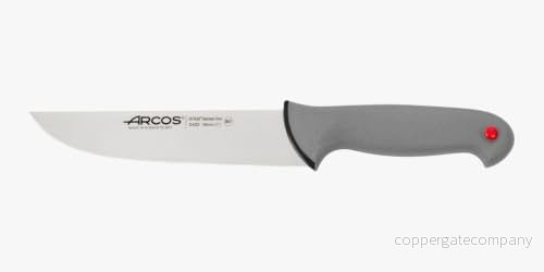 Arcos Köttkniv med Nitrum blad av rostfritt stål 18 cm professionell kökskniv för att skära kött, fisk och grönsaker ergonomiskt handtag i POM, svart, serie Color Prof 8421002240201 Arcos Köttkniv med Nitrum blad av rostfritt stål 18 cm professionell kökskniv för att skära kött, fisk och grönsaker ergonomiskt handtag i POM, svart, serie Color Prof 8421002240201