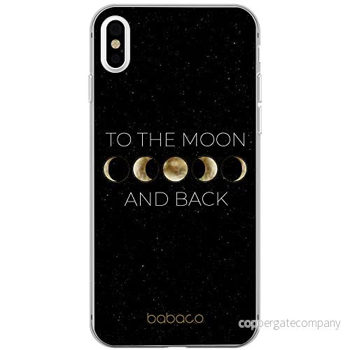 ERT GROUP mobiltelefonfodral för Apple Iphone XS Max originalt och officiellt licensierat Babaco mönster Space 003 Vit optimalt anpassad till formen på mobiltelefonen, fodral tillverkad av TPU plast 5903932241419
