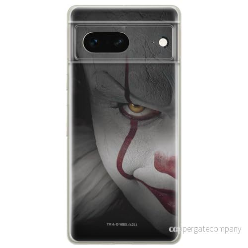 ERT GROUP mobiltelefonfodral för Google PIXEL 7 originalt och officiellt licensierat Horror mönster It 001 optimalt anpassad till formen på mobiltelefonen, fodral tillverkad av TPU plast 5905795152154