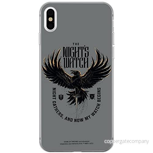 ERT GROUP mobiltelefonfodral för Apple Iphone XS Max originalt och officiellt licensierat Game od Thrones mönster of 003, fodral tillverkad av TPU plast 5903932664904