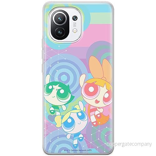 ERT GROUP mobiltelefonfodral för Xiaomi 11 originalt och officiellt licensierat The Powerpuff Girls mönster 038, fodral tillverkad av TPU plast 5905511982300