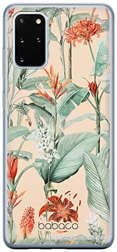 ERT GROUP mobiltelefonfodral för Samsung S20 PLUS / S11 originalt och officiellt licensierat Babaco mönster Flowers 048 optimalt anpassad till formen på mobiltelefonen, fodral tillverkad av TPU plast 5905131338105