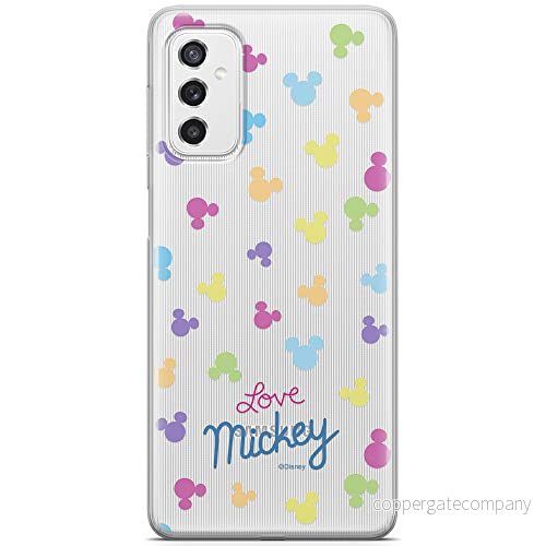 ERT GROUP mobiltelefonfodral för Samsung M52 5G originalt och officiellt licensierat Disney mönster Mickey 017 optimalt anpassad till formen på mobiltelefonen, gedeeltelijk transparant 5904805486524