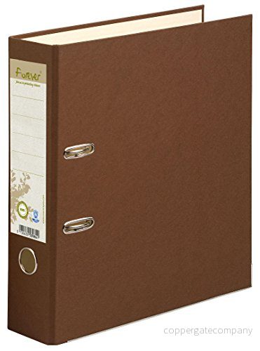 Exacompta Ref 53984E 1 MAXI Prem'Touch FOREVER A4 häftapparat 80 mm rygg mekanism Utvändiga mått: 32 x 29 8 cm arkivformat Färg: Choklad 3130630539841