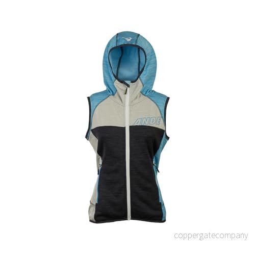 Ande W43003 U580 KVALIDO LADY VEST Sportväst Dam antracit/Blå ATOL Storlek XS 8051203013061