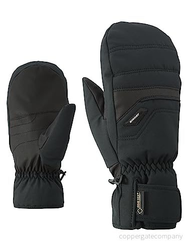 Ziener GLYNDAL GTX Gore plus varm Mitten glove ski alpin skidhandskar/vintersport vattentät, ventilerande, svart (svart), 9 4059749237877