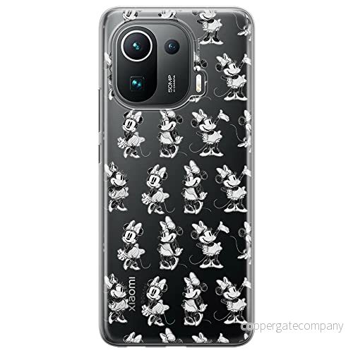 ERT GROUP mobiltelefonfodral för Xiaomi MI 11 PRO originalt och officiellt licensierat Disney mönster Minnie 018 optimalt anpassad till formen på mobiltelefonen, gedeeltelijk transparant 5903932718966