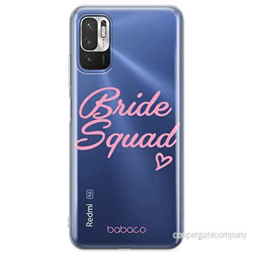 ERT GROUP mobiltelefonfodral för Xiaomi REDMI NOTE 10 5G / POCO M3 PRO originalt och officiellt licensierat Babaco mönster Bride Squad 001, gedeeltelijk transparant 5904805769634