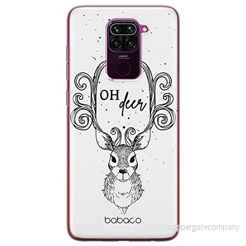 ERT GROUP mobiltelefonfodral för Xiaomi REDMI NOTE 9 originalt och officiellt licensierat Babaco mönster Winter 002 optimalt anpassad till formen på mobiltelefonen, fodral tillverkad av TPU plast 5903932046793