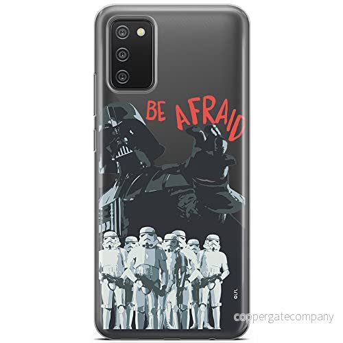 ERT GROUP mobiltelefonfodral för Samsung A02S originalt och officiellt licensierat Star Wars mönster Darth Vader 018 optimalt anpassad till formen på mobiltelefonen, gedeeltelijk transparant 5903040238028