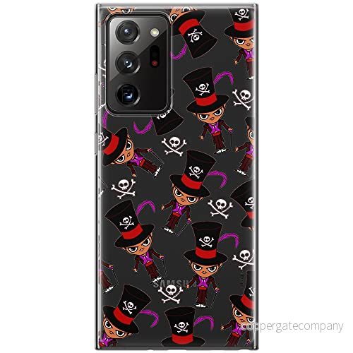 ERT GROUP mobiltelefonfodral för Samsung GALAXY NOTE 20 ULTRA originalt och officiellt licensierat Disney mönster Dr. Facilier 002 anpassad till formen på mobiltelefonen, gedeeltelijk transparant 5905131399465