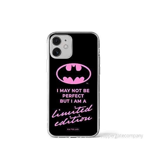ERT GROUP mobiltelefonfodral för Iphone 12 Mini originalt och officiellt licensierat DC mönster Batman 062 optimalt anpassad till formen på mobiltelefonen, fodral tillverkad av TPU plast 5905131513984
