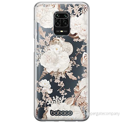 ERT GROUP mobiltelefonfodral för Xiaomi REDMI NOTE 9 PRO/ 9S originalt och officiellt licensierat Babaco mönster Flowers 044 optimalt anpassad till formen på mobiltelefonen, gedeeltelijk transparant 5905131324849