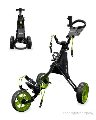 CaddyTek CaddyLite 11.5 Golfvagn i version 3, 3 hjul, SuperLite Deluxe, lätt vikt, att vika ihop, kompakt och bärbar 692911004286