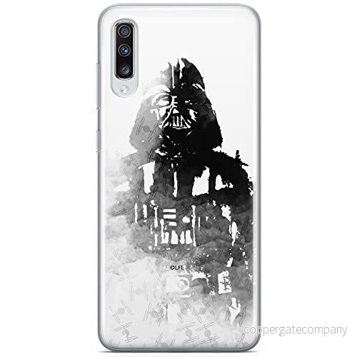 ERT GROUP mobiltelefonfodral för Samsung A70 originalt och officiellt licensierat Star Wars mönster Darth Vader 008 optimalt anpassad till formen på mobiltelefonen, fodral tillverkad av TPU plast 5902980431001