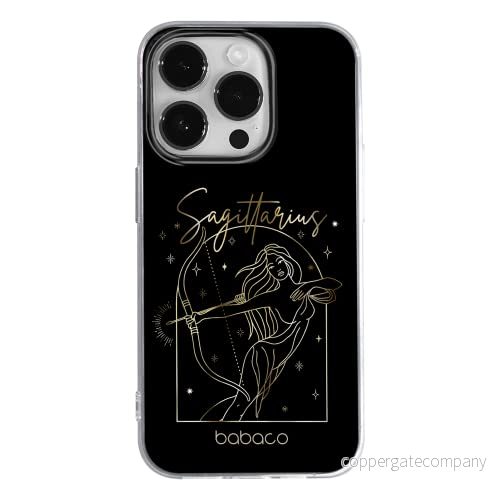 ERT GROUP mobiltelefonfodral för Apple Iphone 14 PRO originalt och officiellt licensierat Babaco mönster Zodiac Woman 009 anpassad till formen på mobiltelefonen, fodral tillverkad av TPU plast 5905131915030