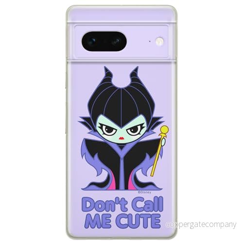 ERT GROUP mobiltelefonfodral för Google PIXEL 7 originalt och officiellt licensierat Disney mönster Maleficent 003 optimalt anpassad till formen på mobiltelefonen, fodral tillverkad av TPU plast 5905795151003