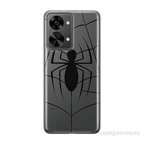 ERT GROUP mobiltelefonfodral för Oneplus NORD 2T 5G originalt och officiellt licensierat Marvel mönster Spider Man 013 optimalt anpassad till formen på mobiltelefonen, gedeeltelijk transparant 5905511267858
