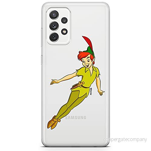 ERT GROUP mobiltelefonfodral för Samsung A73 5G originalt och officiellt licensierat Disney mönster Peter Pan 001 optimalt anpassad till formen på mobiltelefonen, gedeeltelijk transparant 5905131145970