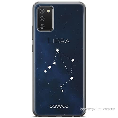 ERT GROUP mobiltelefonfodral för Samsung A02S originalt och officiellt licensierat Babaco mönster Zodiac Constellation 007 anpassad till formen på mobiltelefonen, fodral tillverkad av TPU plast 5903932195804
