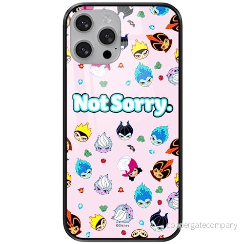 ERT GROUP mobiltelefonfodral för Apple Iphone 13 MINI originalt och officiellt licensierat Disney mönster Villains 005 tillverkad av härdat glas, skyddsfodral 5905131381903