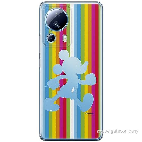 ERT GROUP mobiltelefonfodral för Xiaomi 13 LITE/CIVI 2 originalt och officiellt licensierat Disney mönster Mickey 028 optimalt anpassad till formen på mobiltelefonen, gedeeltelijk transparant 5905511916978