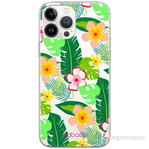 ERT GROUP mobiltelefonfodral för Xiaomi REDMI NOTE 10/ 10S originalt och officiellt licensierat Babaco mönster Flowers 019 optimalt anpassad till formen på mobiltelefonen, gedeeltelijk transparant 5903932639575