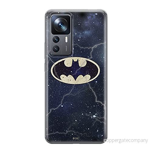 ERT GROUP mobiltelefonfodral för Xiaomi 12T/12T pro/K50 Ultra originalt och officiellt licensierat DC mönster Batman 003 optimalt anpassad till formen på mobiltelefonen, fodral tillverkad av TPU plast 5905511577810