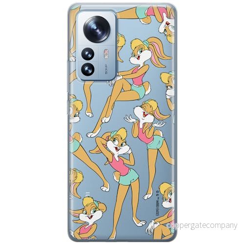 ERT GROUP mobiltelefonfodral för Xiaomi 12 / 12X originalt och officiellt licensierat Looney Tunes mönster Lola 003 optimalt anpassad till formen på mobiltelefonen, gedeeltelijk transparant 5905511640507