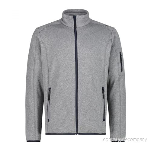 CMP Knit Tech jacka för män, Glacier Cement, 48 8058949568046