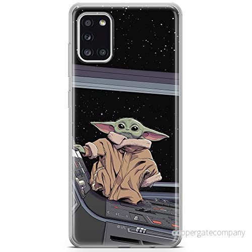 ERT GROUP mobiltelefonfodral för Samsung A31 originalt och officiellt licensierat Star Wars mönster Baby Yoda 025 optimalt anpassad till formen på mobiltelefonen, fodral tillverkad av TPU plast 5904805081156