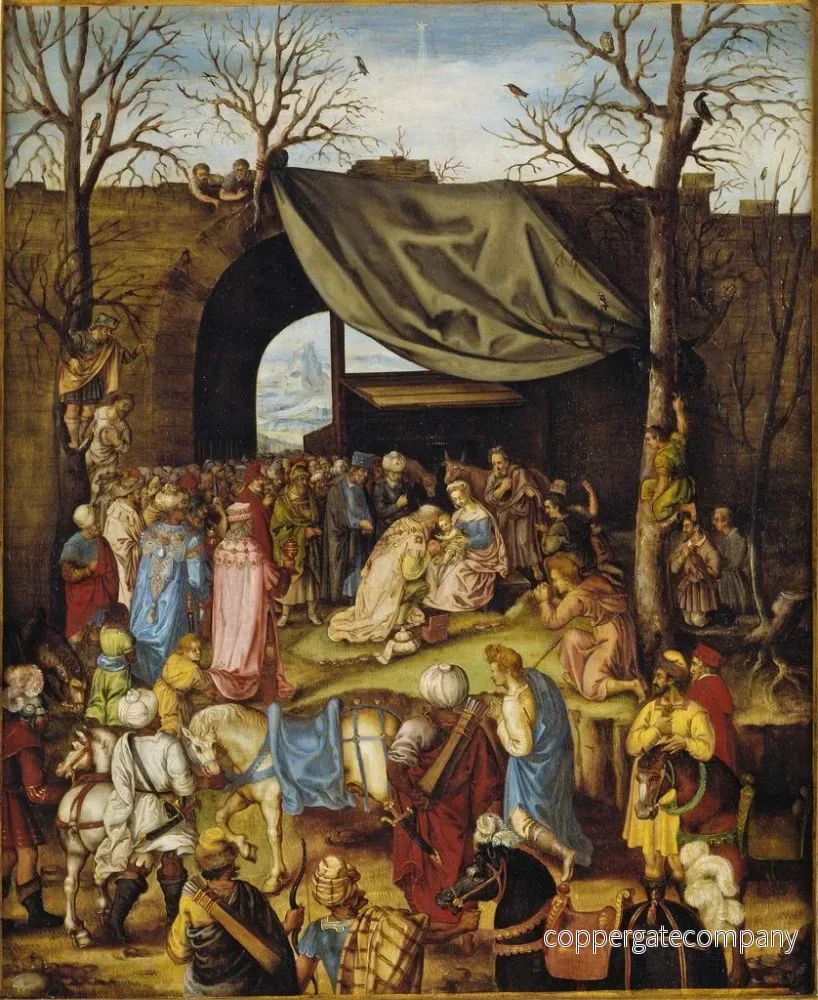 L'Adoration des Mages - Anonym | Konsttryck - Bild 2