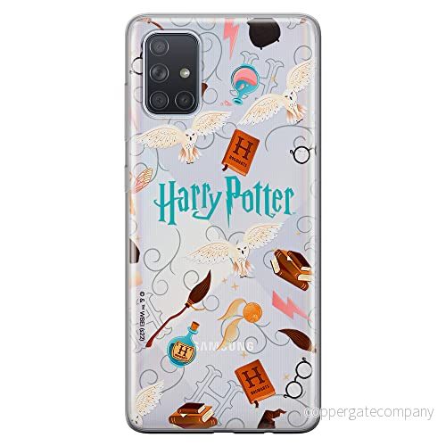 ERT GROUP mobiltelefonfodral för Samsung A71 originalt och officiellt licensierat Harry Potter mönster 228 optimalt anpassad till formen på mobiltelefonen, gedeeltelijk transparant 5905131697745