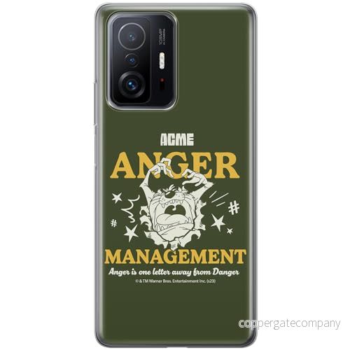 ERT GROUP mobiltelefonfodral för Xiaomi 11T 5G / PRO originalt och officiellt licensierat Looney Tunes mönster Tasmanian 006, fodral tillverkad av TPU plast 5905795135126