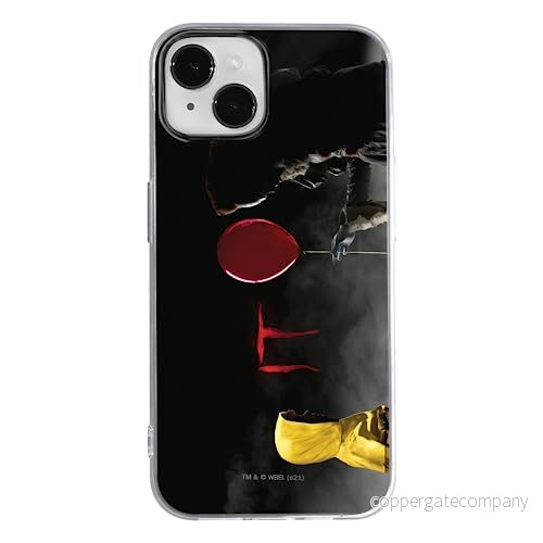 ERT GROUP mobiltelefonfodral för Iphone 14 originalt och officiellt licensierat Horror mönster It 008 optimalt anpassad till formen på mobiltelefonen, fodral tillverkad av TPU plast 5905131964304