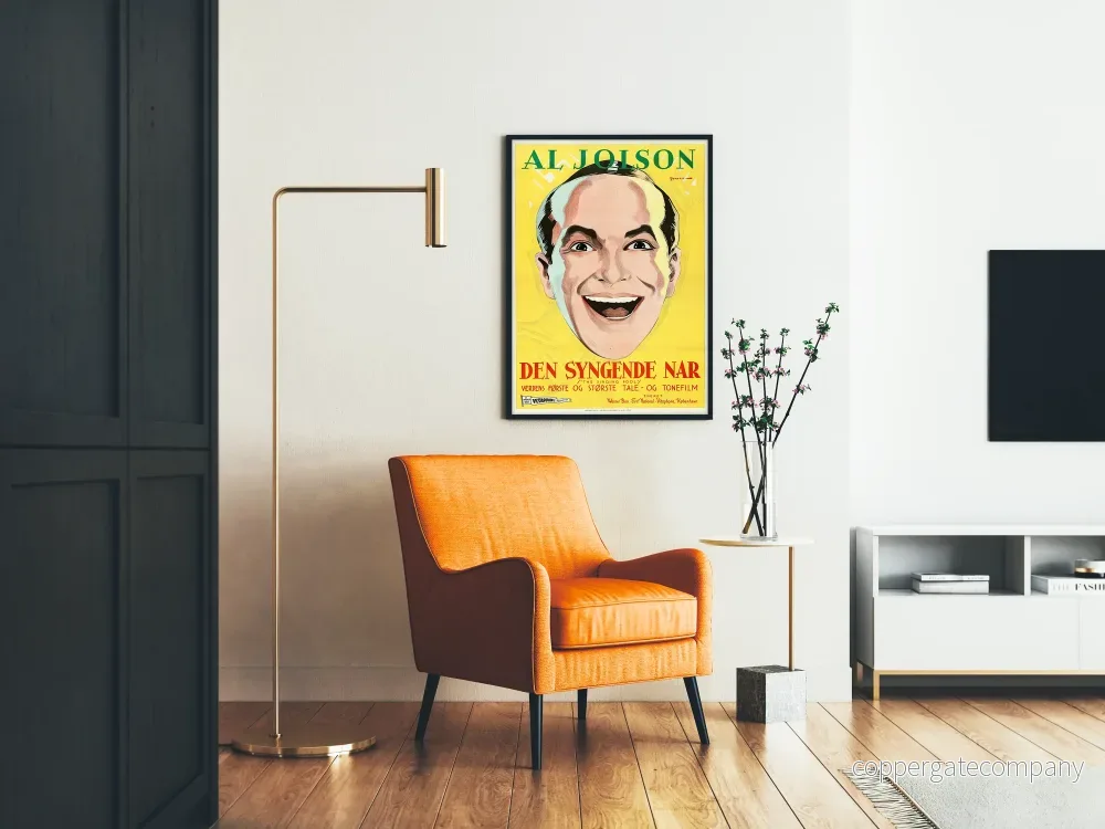 Vintage poster för väggdekoration The Singing Fool Al Jolson - Bild 2