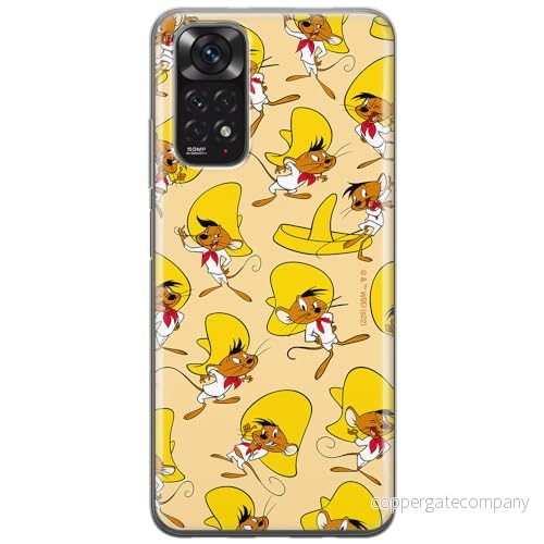 ERT GROUP mobiltelefonfodral för Xiaomi REDMI NOTE 11S 4G / 11 originalt och officiellt licensierat Looney Tunes mönster Speedy Gonzales 001, fodral tillverkad av TPU plast 5905511645090